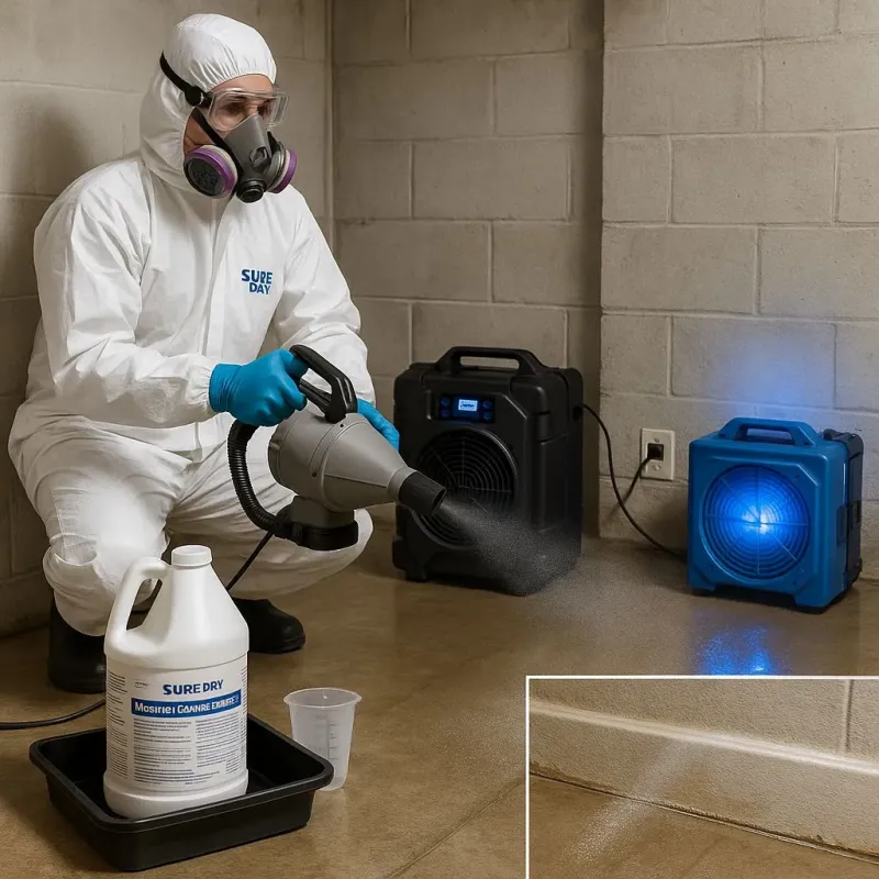 Sanitization and Odor Removal process in Warren County, OH