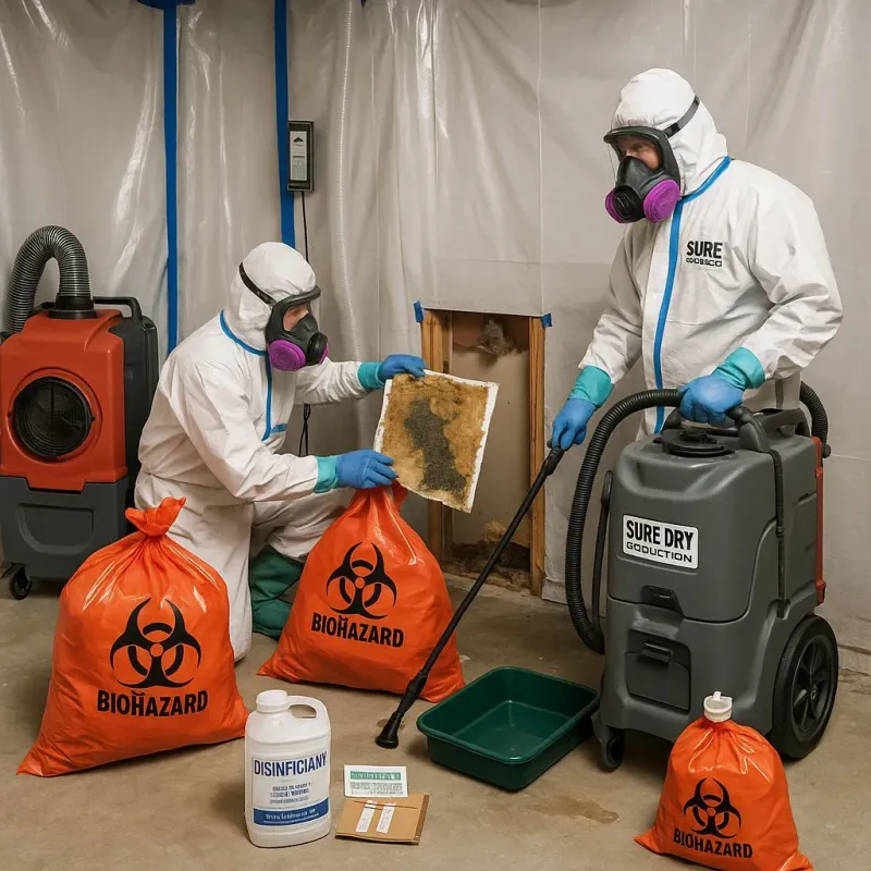 Contaminated Water Handling Protocols process in Warren County, OH