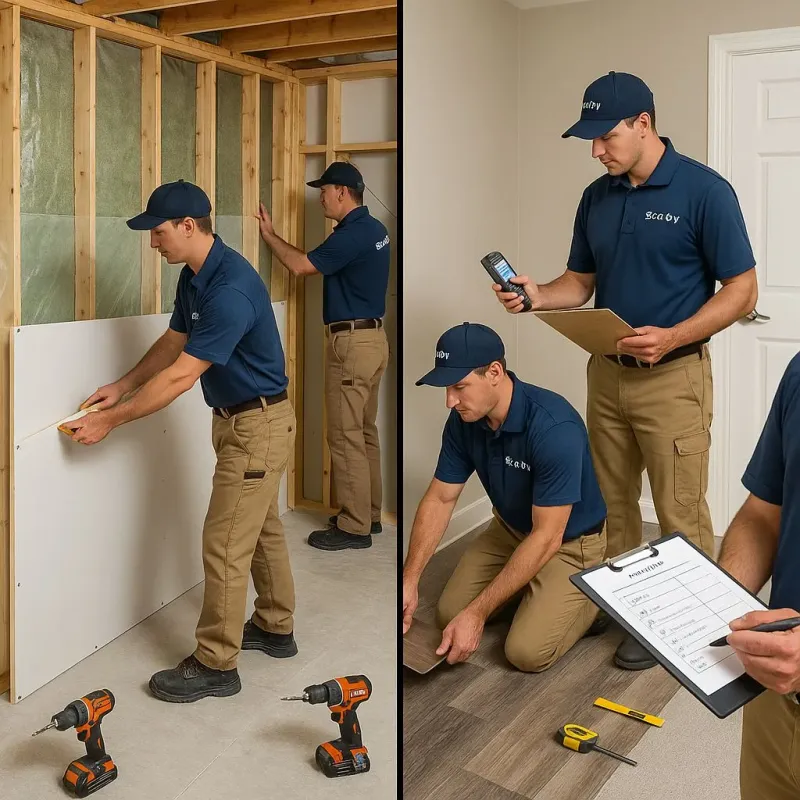 Repairs and Reconstruction process in Warren County, OH